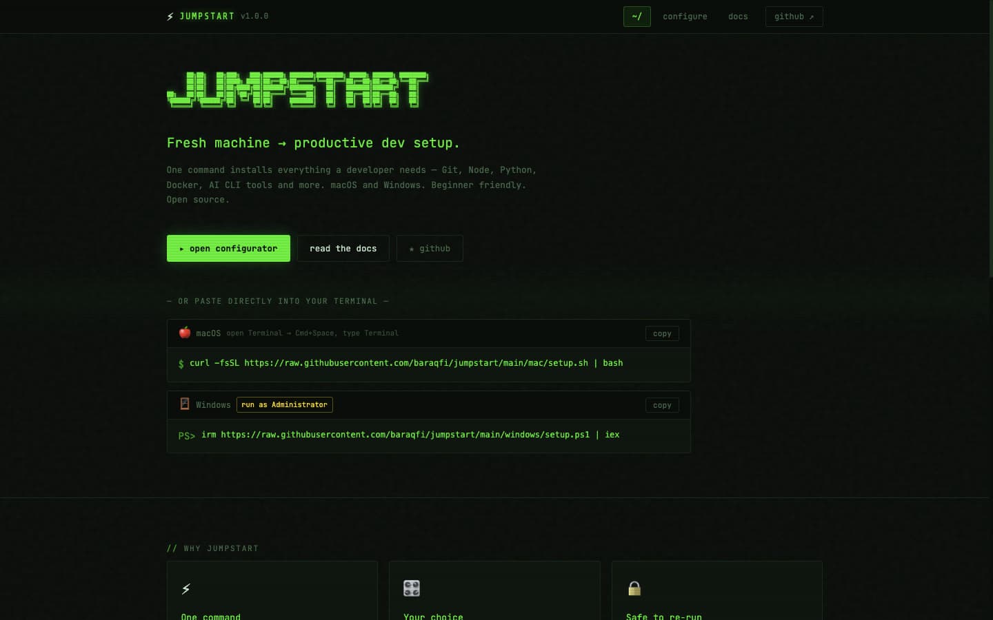 JumpStart Screenshot